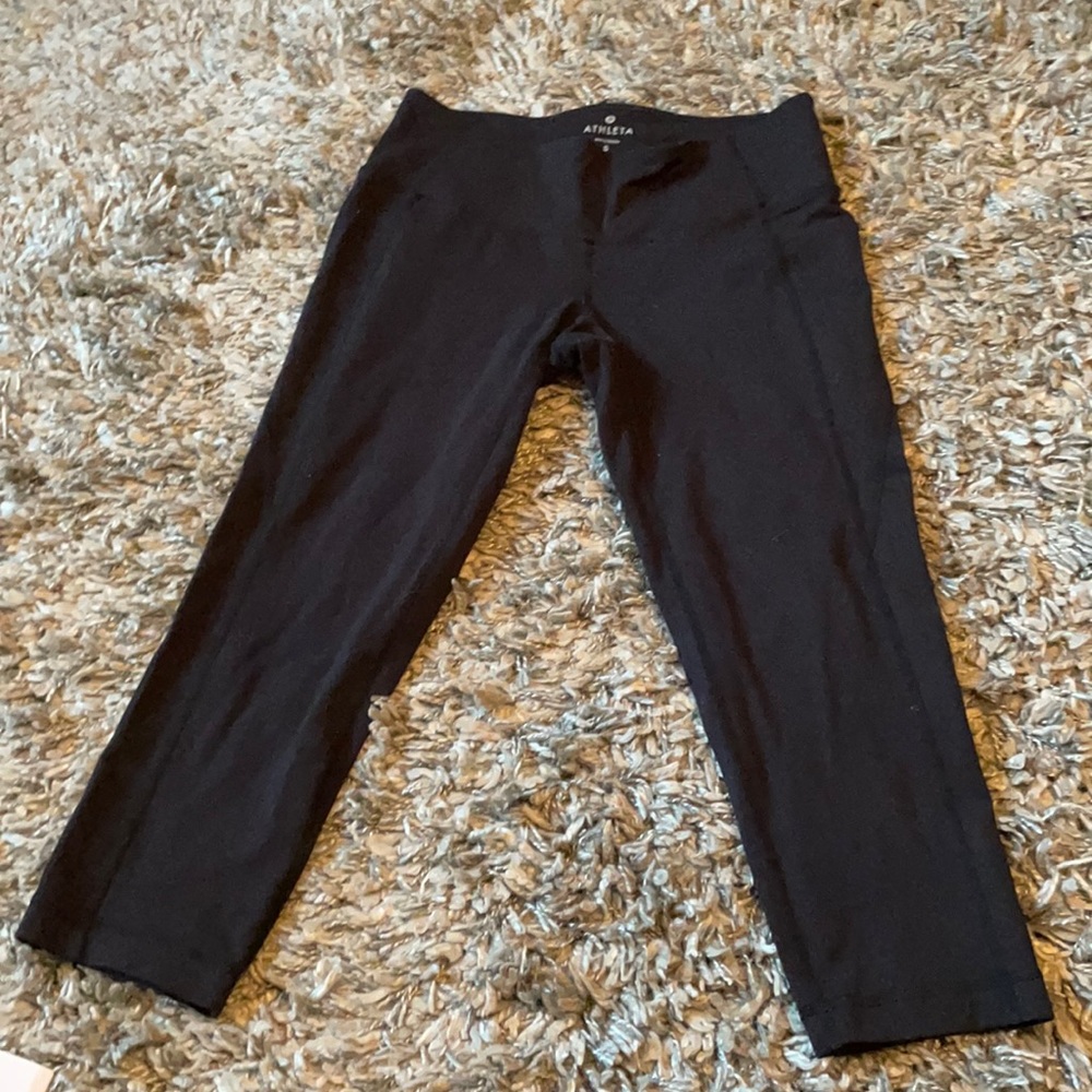 Athleta black Capri leggings